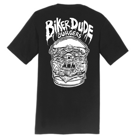 New Biker Dude Burgers T-Shirt Design!